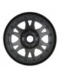 Impulse F/R 2.2" 12mm Crawler Wheels (2) Black