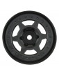 Holcomb F/R 1.9" 12mm Crawler Bead-Loc Wheels (2) Black