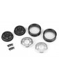 Holcomb Aluminum Front/Rear 1.9" 12mm Crawler Wheels (2)