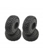 Roundcube 1,9" Crawler Tires W/Foam 120mm, 4 Pcs.