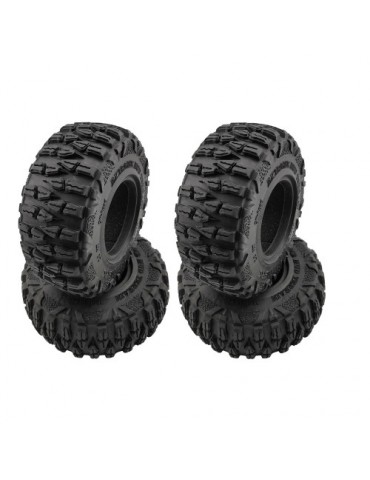 Roundcube 2,2" Crawler Tires W/Foam 120mm, 4 Pcs.