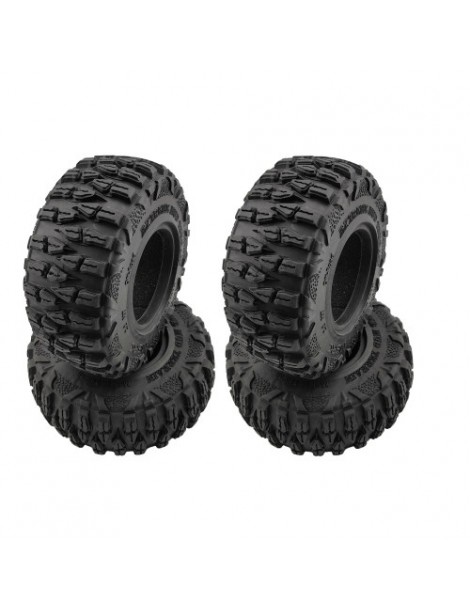 Roundcube 2,2" Crawler Tires W/Foam 120mm, 4 Pcs.