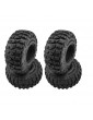 Roundcube 2,2" Crawler Tires W/Foam 120mm, 4 Pcs.