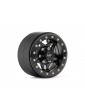 1.9 colio aliumininiai CNC beadlock ratlankiai juodi Yeah Racing – CyborgShop