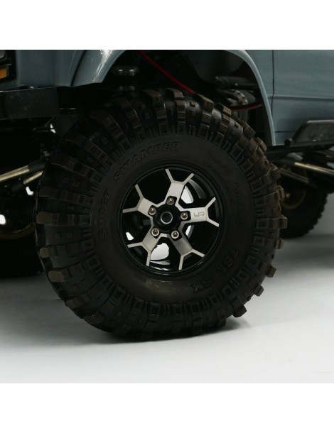 1.9 Aluminum CNC 5 Spoke Beadlock Rim 2pcs