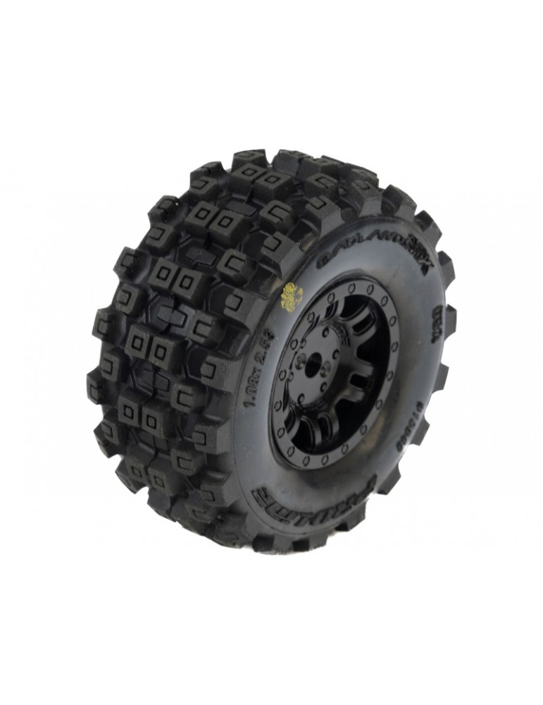 Pro-Line 1/16 Badlands MX Front/Rear Tires MTD 12mm Black Split Six (4): MOJAVE GROM