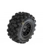 Pro-Line 1/16 Badlands MX Front/Rear Tires MTD 12mm Black Split Six (4): MOJAVE GROM