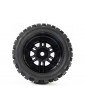 Pro-Line 1/16 Badlands MX Front/Rear Tires MTD 12mm Black Split Six (4): MOJAVE GROM