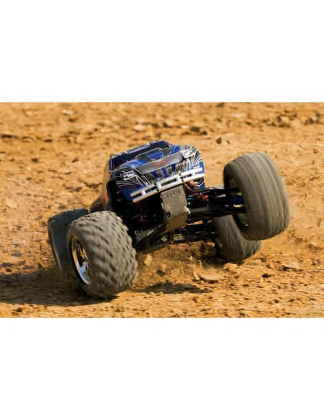 Nitro RC monster truck T-Maxx 3.3 1:8 RTR mėlynos spalvos Traxxas – CyborgShop