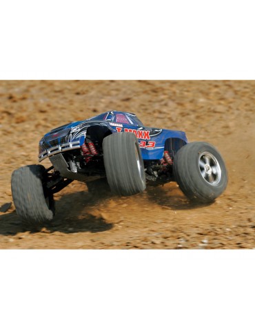 Nitro RC monster truck T-Maxx 3.3 1:8 RTR mėlynos spalvos Traxxas – CyborgShop