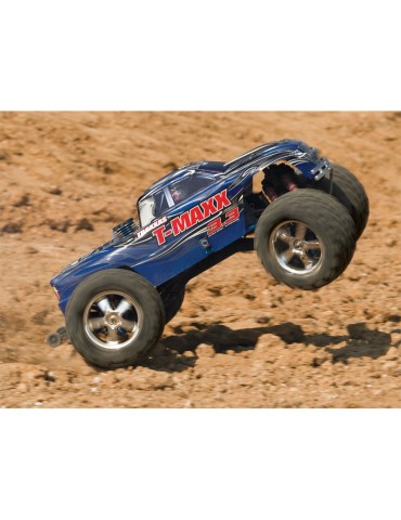 Nitro RC monster truck T-Maxx 3.3 1:8 RTR mėlynos spalvos Traxxas – CyborgShop
