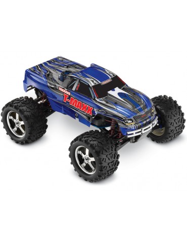 Nitro RC monster truck T-Maxx 3.3 1:8 RTR mėlynos spalvos Traxxas – CyborgShop