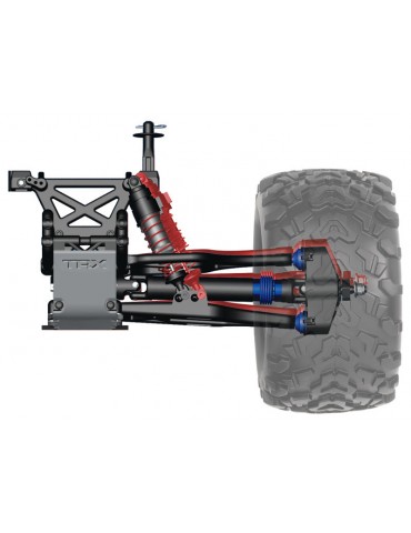 Nitro RC monster truck T-Maxx 3.3 1:8 RTR mėlynos spalvos Traxxas – CyborgShop