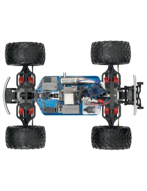 Nitro RC monster truck T-Maxx 3.3 1:8 RTR mėlynos spalvos Traxxas – CyborgShop