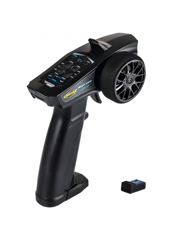 3 kanalų RC siųstuvas Reflex Wheel Start 2.4GHz juodos spalvos Carson – CyborgShop