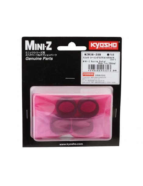 Mini-Z 11 mm Racing Radial padangos 20 Shore 4 vnt. Kyosho – CyborgShop