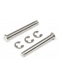 3*25mm front outer suspension shaft (2pcs)