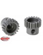 48 DP Pinion - Short - Hard Anodised AL7075 - 18 Teeth - Shaft Dia. 3.17mm