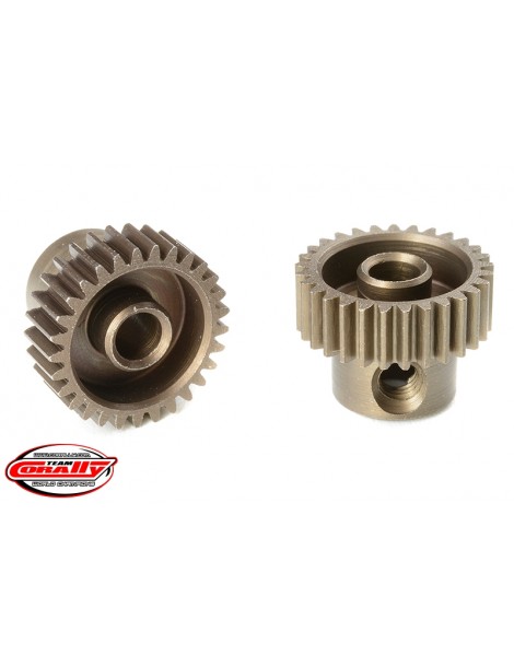 64DP Pinion - Short - Hardened Steel - 29 Teeth - Shaft Dia. 3.17mm
