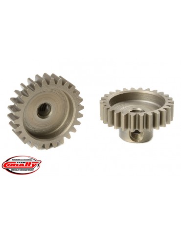 M0.6 Pinion - Short - Hardened Steel - 26 Teeth - Shaft Dia. 3.17mm