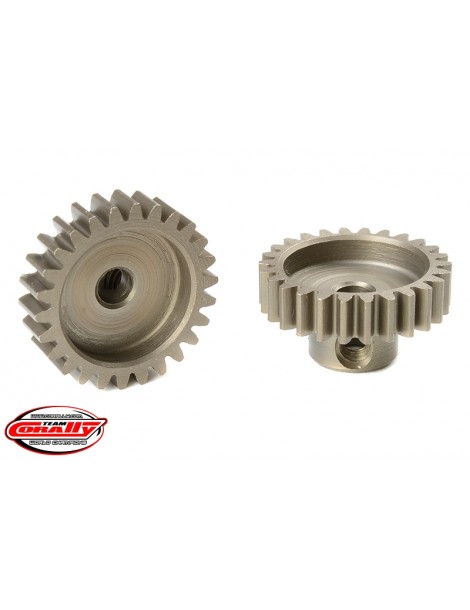 M0.6 Pinion - Short - Hardened Steel - 26 Teeth - Shaft Dia. 3.17mm