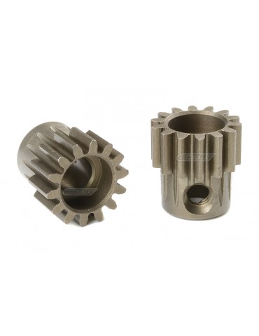 32DP Pinion - Short - Hardened Steel - 14 Teeth - Shaft Dia. 5.00mm