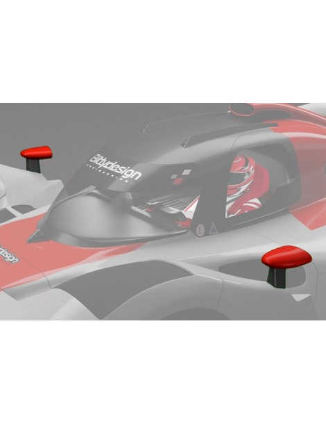 Rearview mirrors kit (left/right) for GR010 LMH body