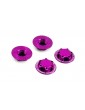 Ultimate Closed end wheel nut V2, pink, 4 pcs
