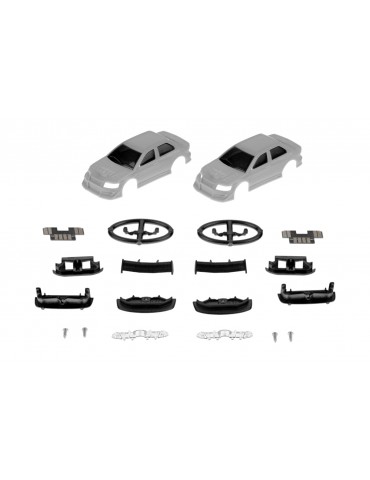 C76 body shell with lights 2pcs