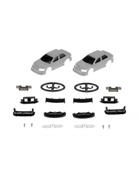 C76 body shell with lights 2pcs
