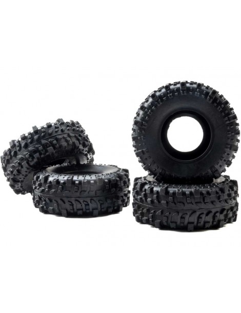 Axial 0.8"/1.0" Interco Bogger Tires (4): SCX24