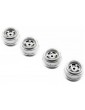 Axial 0.8"/1.0" Slot Mag Wheel Set (4): SCX24
