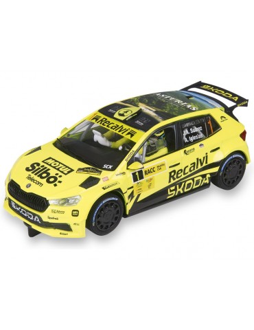 SCX Original Škoda Fabia WRC2 - Cohete Suárez Mud effect