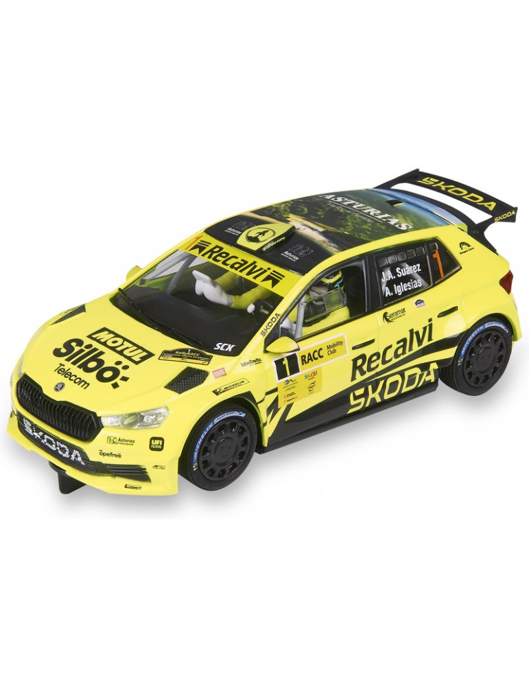 SCX Original Škoda Fabia WRC2 - Cohete Suárez Mud effect