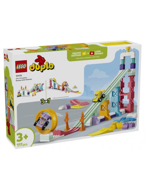 LEGO DUPLO - 3 in 1 Creative Ramps with Vehicles