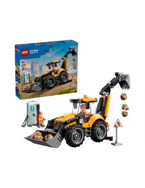 LEGO City - Yellow Backhoe Loader