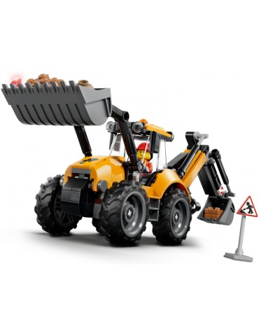 LEGO City - Yellow Backhoe Loader