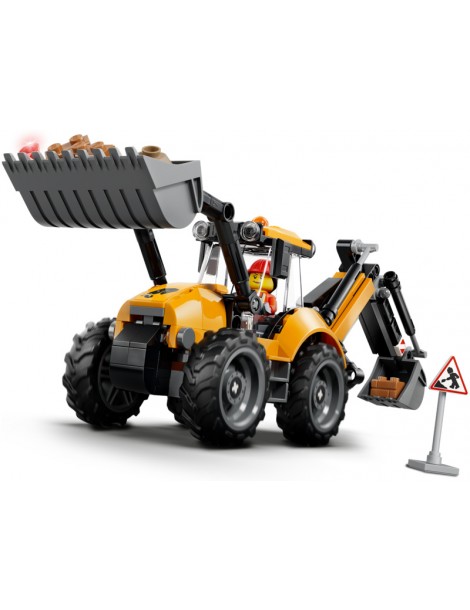LEGO City - Yellow Backhoe Loader