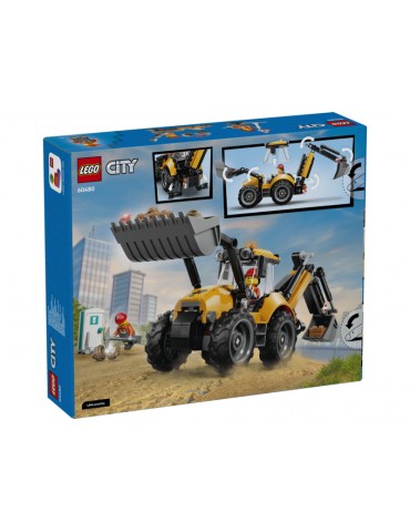 LEGO City - Yellow Backhoe Loader