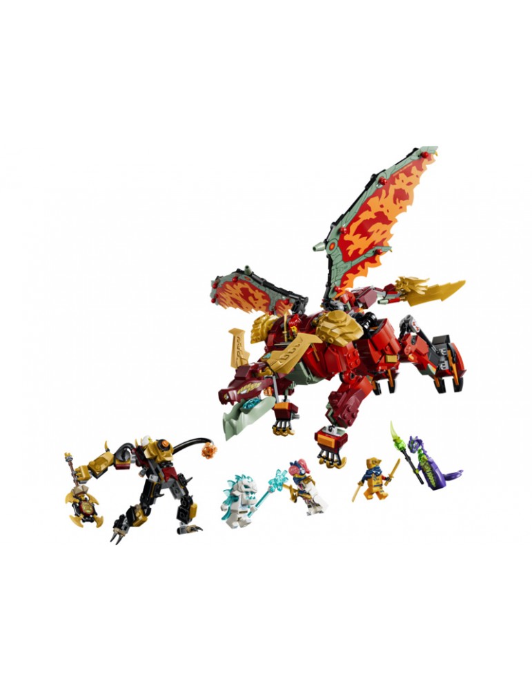 LEGO Ninjago - Wyldfyre's Transforming Dragon Mech