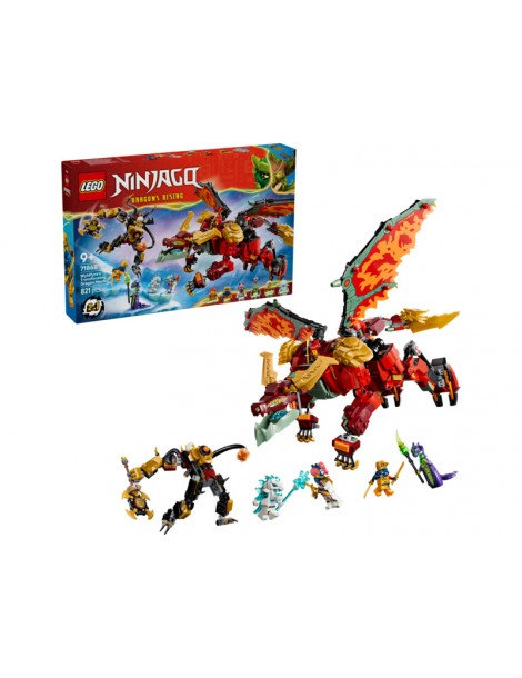 LEGO Ninjago - Wyldfyre's Transforming Dragon Mech
