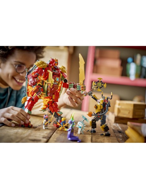 LEGO Ninjago - Wyldfyre's Transforming Dragon Mech