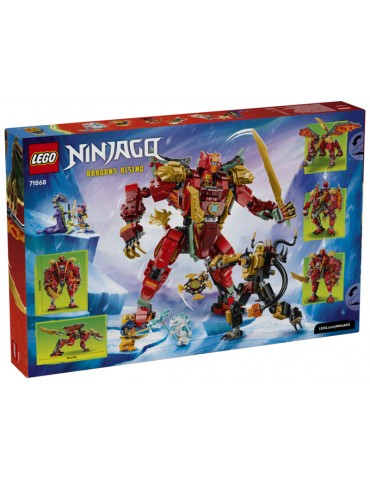 LEGO Ninjago - Wyldfyre's Transforming Dragon Mech