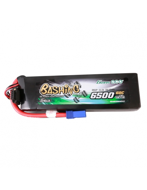 LiPo baterija 6500mAh 11.1V 60C 3S EC5 Gens Ace G-Tech – CyborgShop