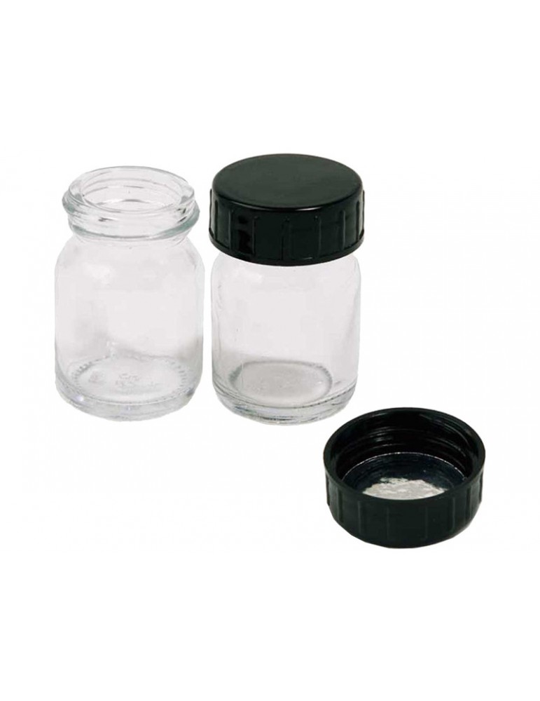 Revell Glass Jar and Lid Paint mixing jar