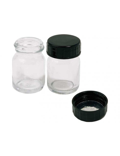 Revell Glass Jar and Lid Paint mixing jar