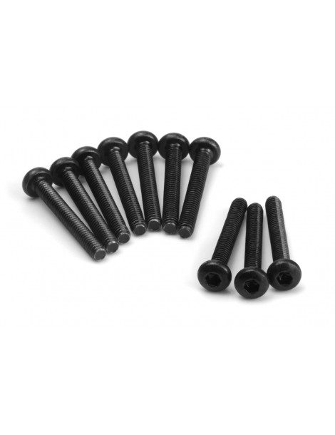Button Head Screw M2x16mm (Hex Socket/10pcs)