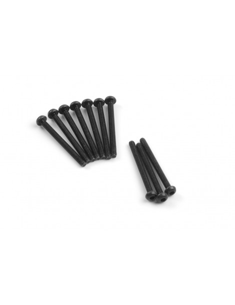 Button Head Screw M2x22mm (Hex Socket/10pcs)