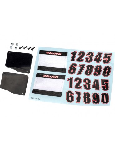Traxxas Number Plates (L&R)