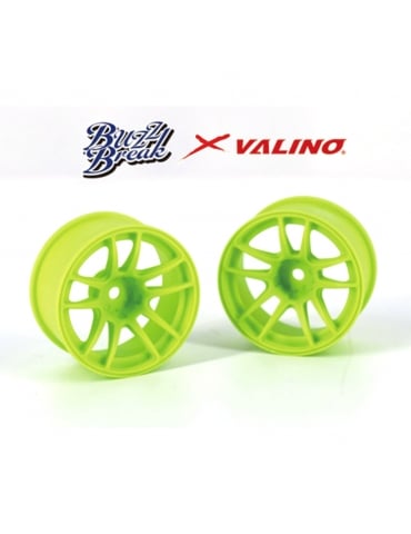 RC drift ratlankiai N820S R-SPEC 26 mm Offset 7 mm geltonos spalvos Overdose – CyborgShop